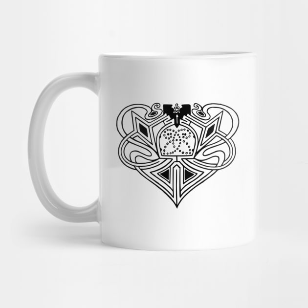 Medieval Celtic Heart by Vintage Boutique